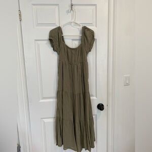 Boho American Eagle Maxi Dress Size Small